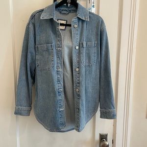90’s denim shirt jacket Abercrombie